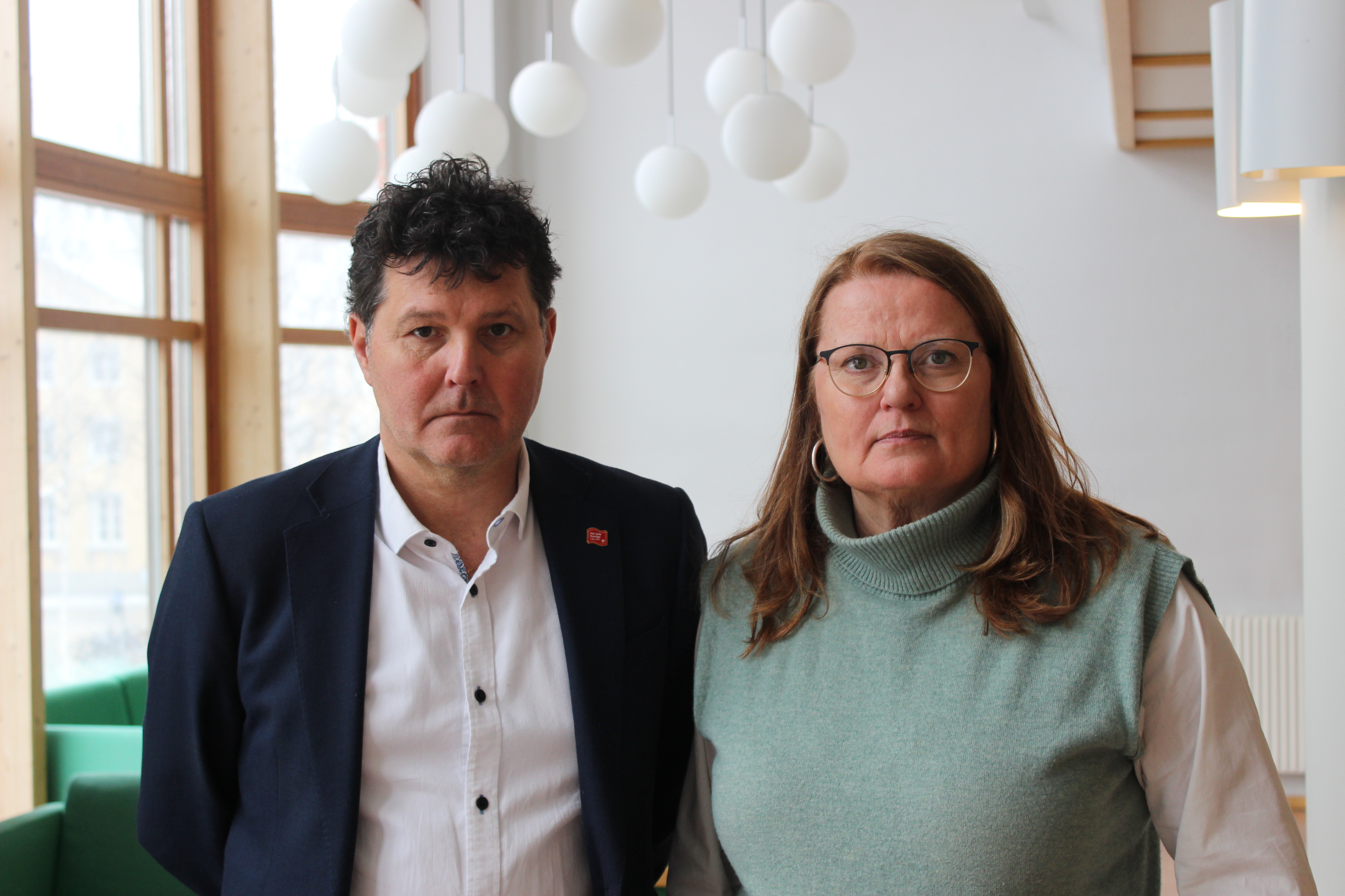 Regionråden Peter Olofsson och Anna-Lena Danielsson