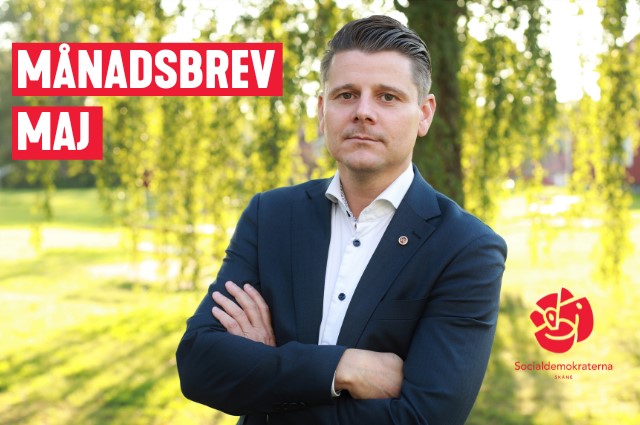 Niklas Karlsson, ordförande för Socialdemokraterna i Skåne