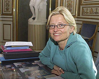 September 2002. Utrikesminister Anna Lindh. AiP Media - Fotograf: Mathias Bohman
