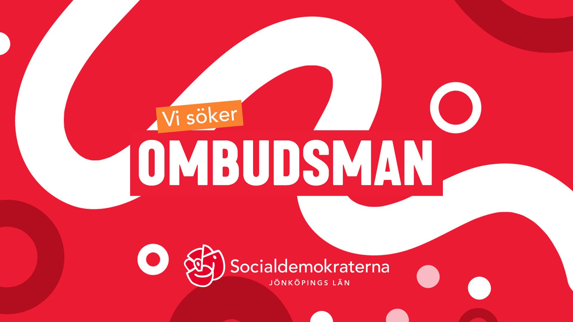 Socialdemokraterna i Jönköpings län söker ombudsman