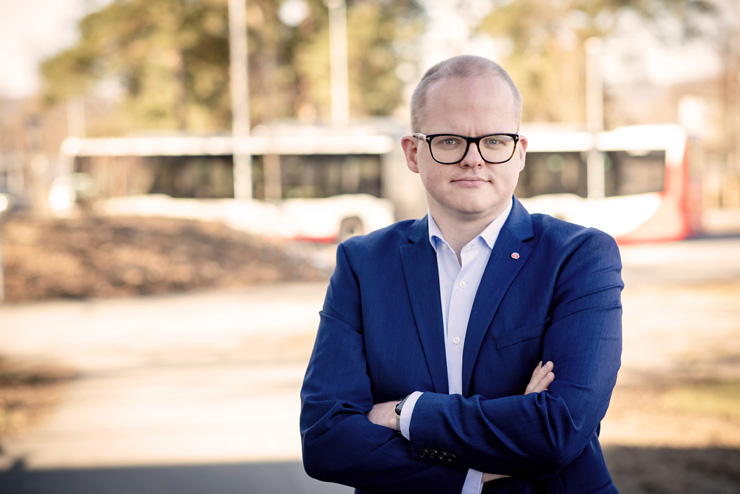Sebastian Hörlin, valberedningens förslag till ny distriktsordförande för Socialdemokraterna i Jönköpings län.